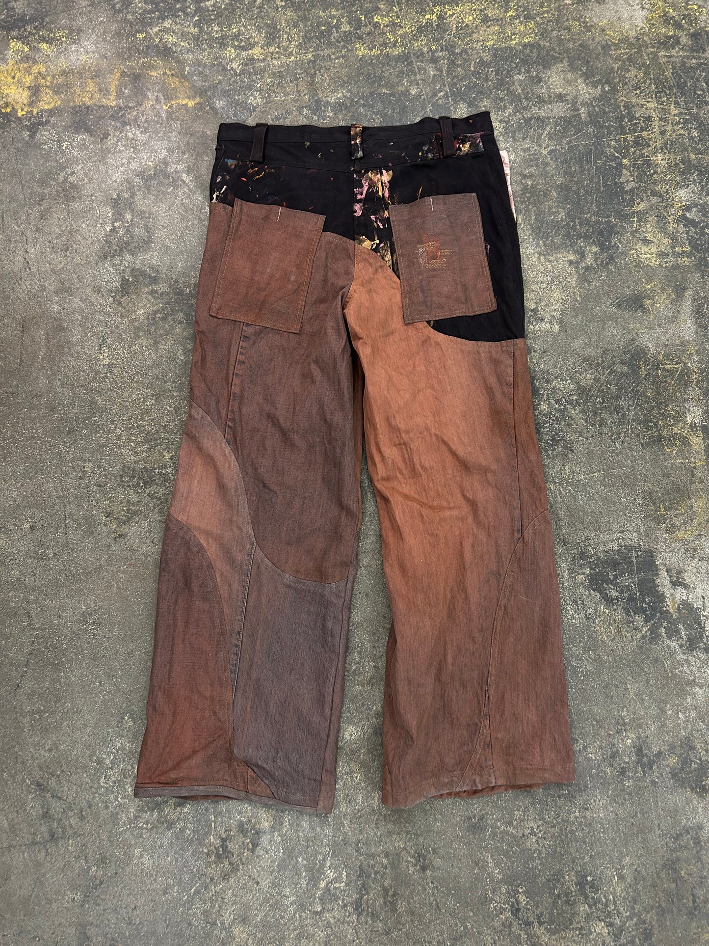 Bleu Baggy Jeans
